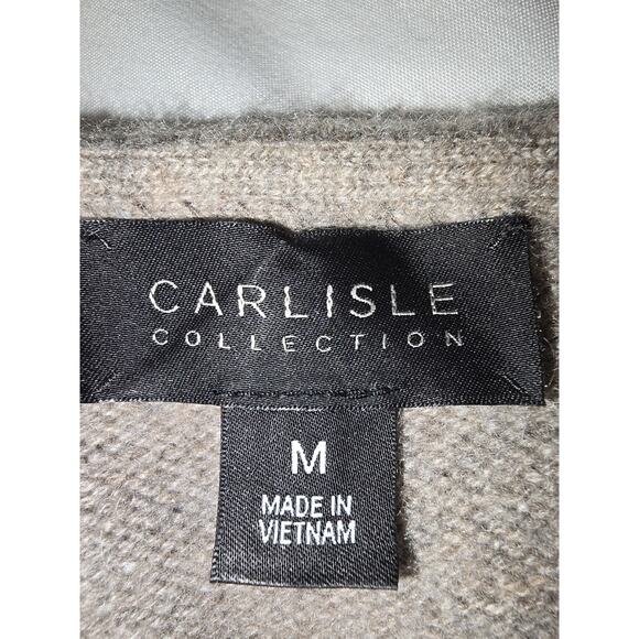 Carlisle Collection 100% Cashmere Sweater Bell Sleeves Size M - Picture 4 of 4